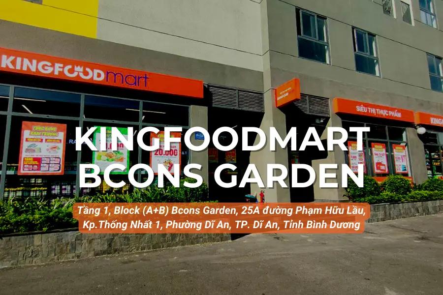 Kingfoodmart - Chung cư BCONS GARDEN, Block A+B, Huyện Dĩ An