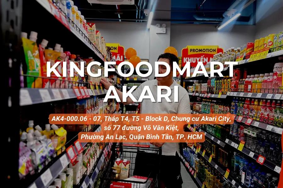 Kingfoodmart - Chung cư Akari City, Tháp T4, T5 Block D, Quận Bình Tân