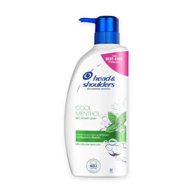 Dầu gội bạc hà mát lạnh Head & Shoulders chai 850g