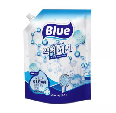 Nước giặt deep clean Blue hương thanh xuân túi 2.1L